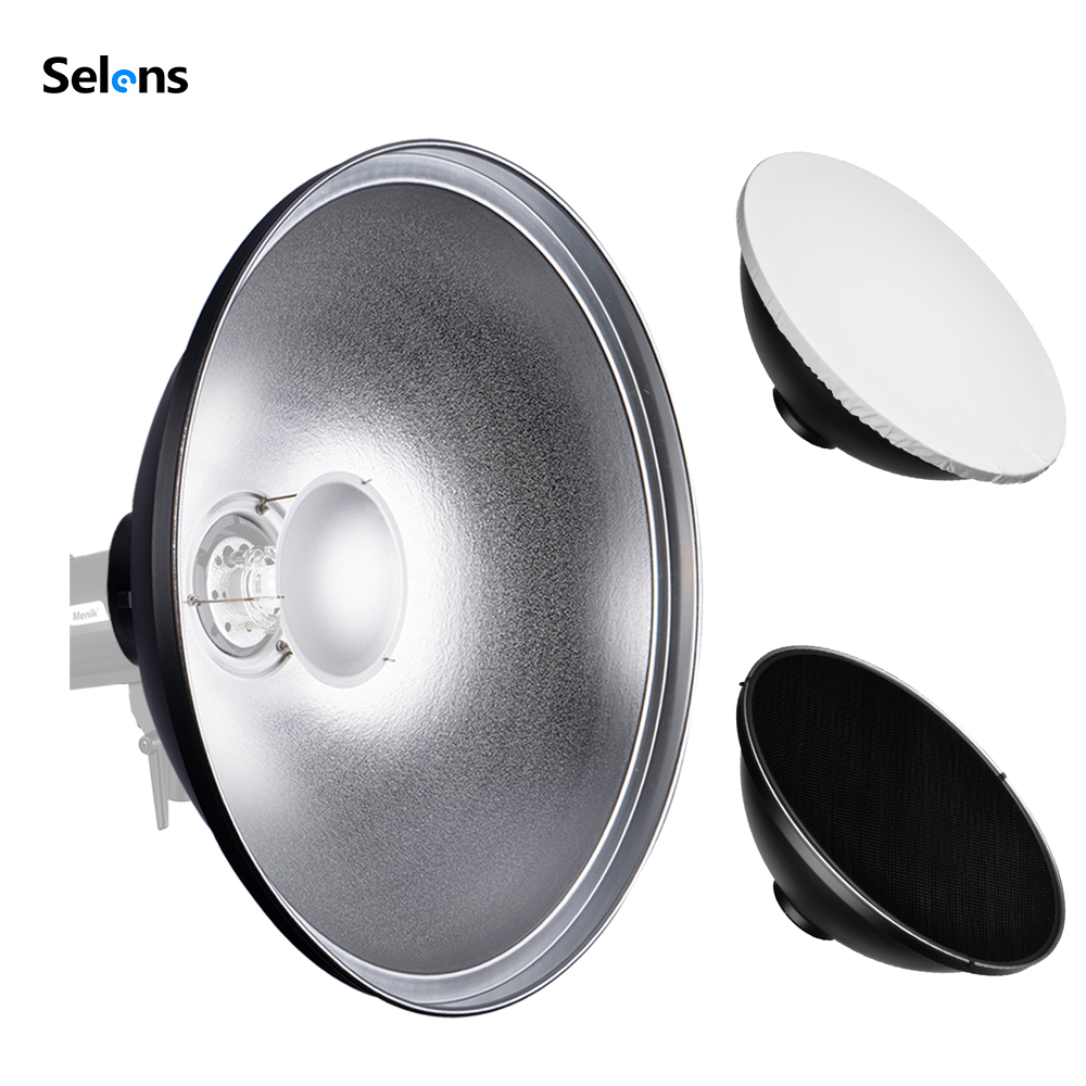 Photography Lighting Beauty Dish - 셀렌스 30/42/55cm 뷰티디쉬 반사판 램프 쉐이드