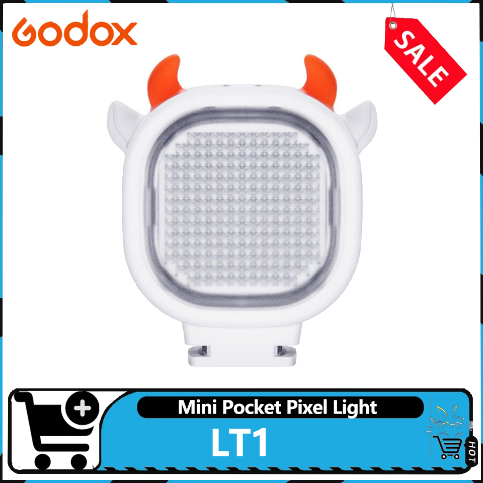 Photography Lighting Godox - 고독스 LT1 스퀘어 미니 포켓 픽셀