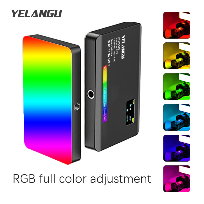 Photography Lighting Styles - YELANGU RGB LED 비디오 라이트 W140