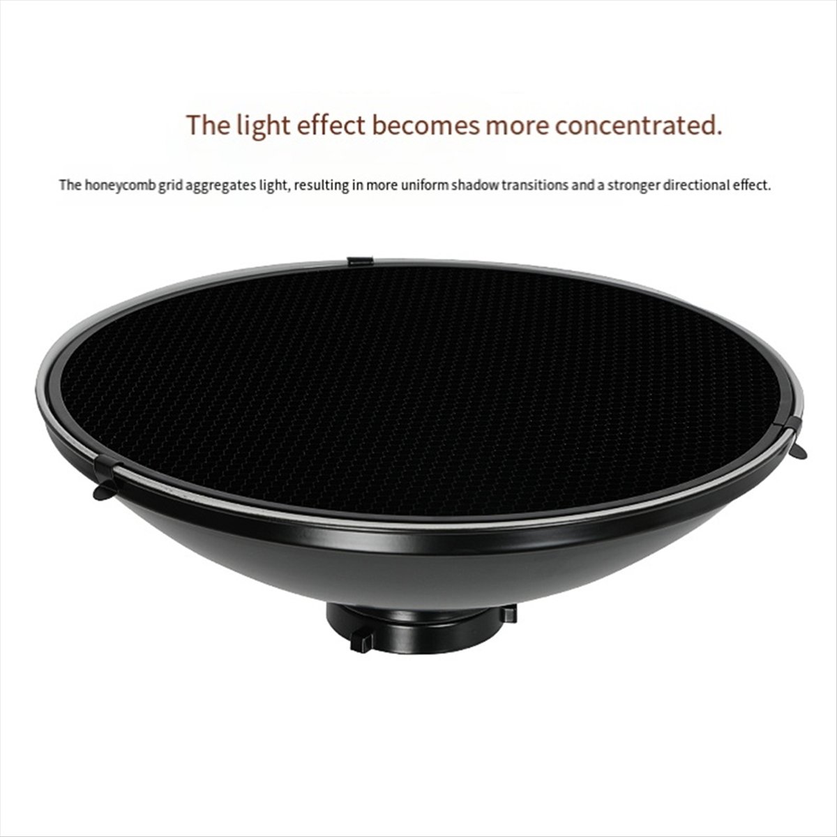 Photography Lighting Beauty Dish - N05R 30cm 뷰티디쉬 반사판 허니컴 그리드,