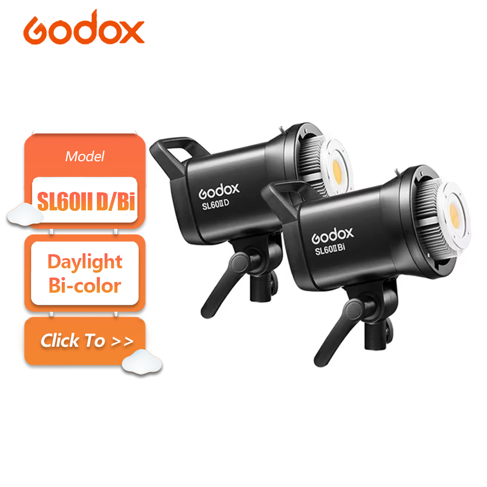 Photography Lighting Godox - Godox SL60IID SL60IIBi 75W 주광 바이컬러