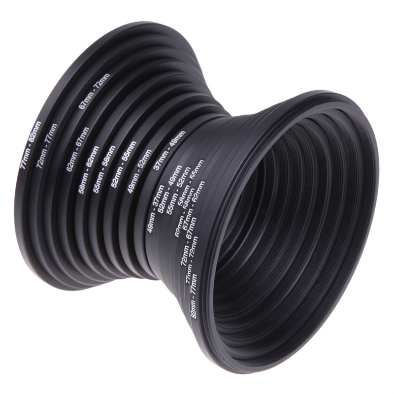 Macro Photography Lighting Kit - 18pcs 카메라 렌즈 필터 링 어댑터
