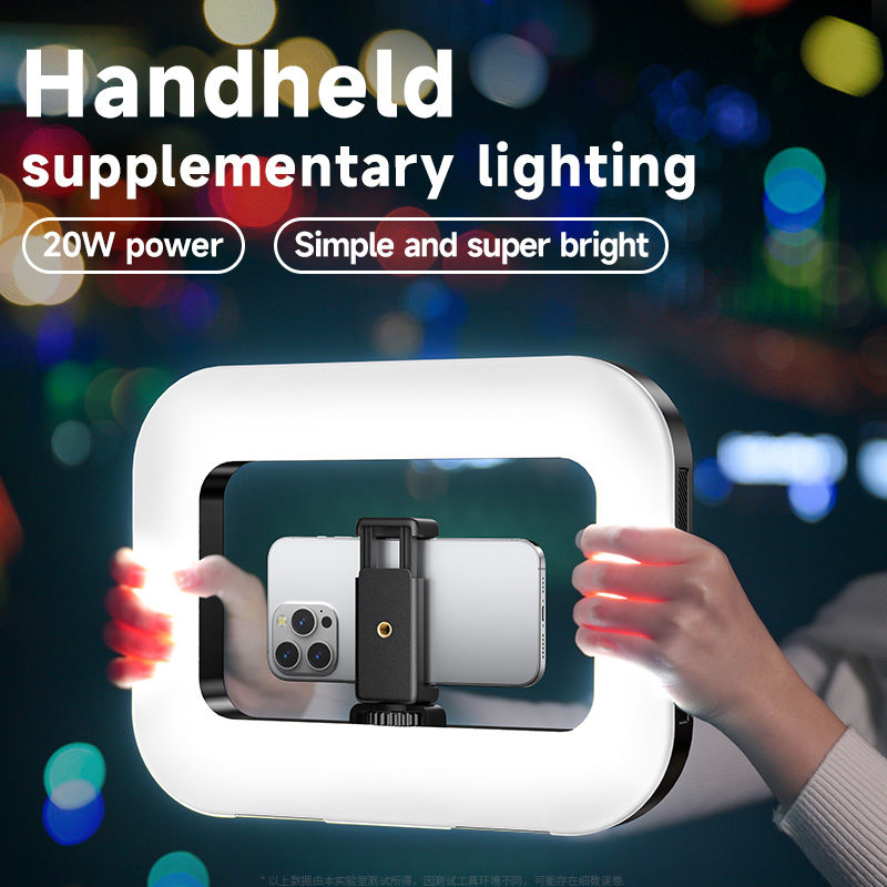 Photography Lighting Styles - 디밍 충전식 LED 링 라이트 토끼