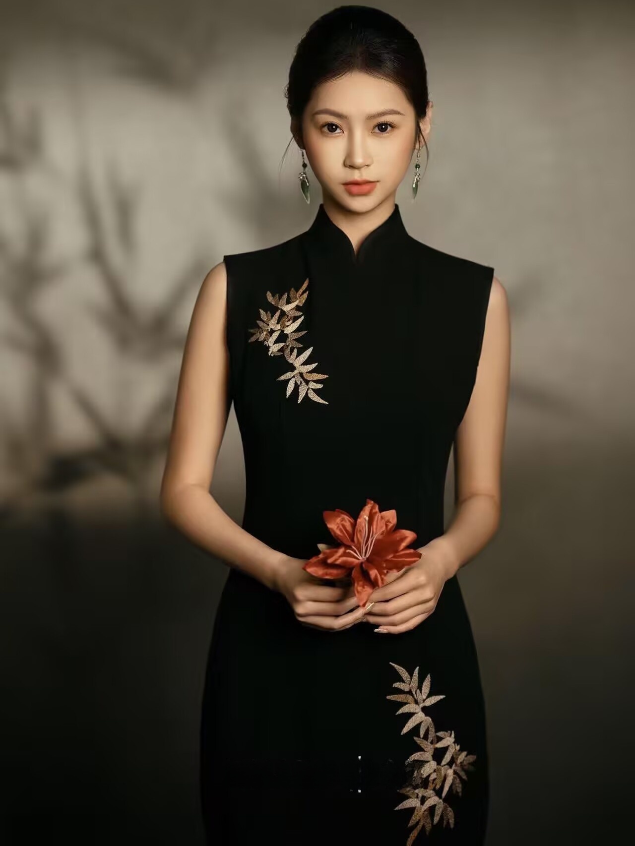 블랙 포트레이트 사진 스튜디오 중국풍 예술 사진 의상  - Photography Lighting Styles 리뷰 및 가격
