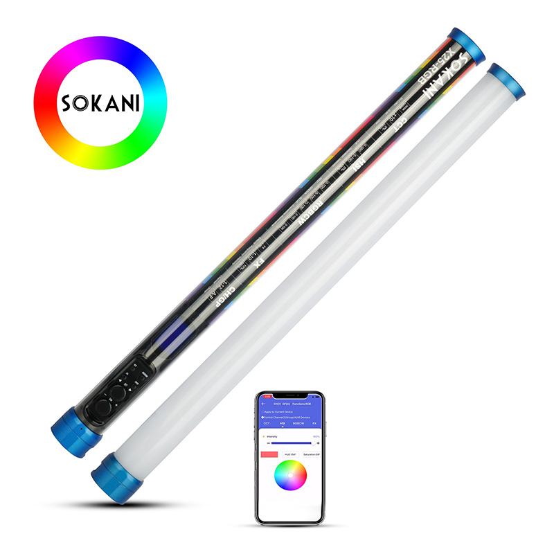 Sokani X25 RGB LED 비디오 라이트 비디오 - Photography Lighting Styles 리뷰 및 가격