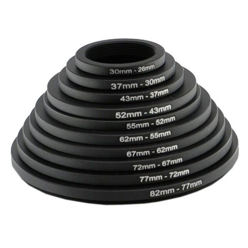 1pcs 금속 스텝 다운 링 렌즈 어댑터 필터 세트 8 - Macro Photography Lighting Kit 리뷰 및 가격