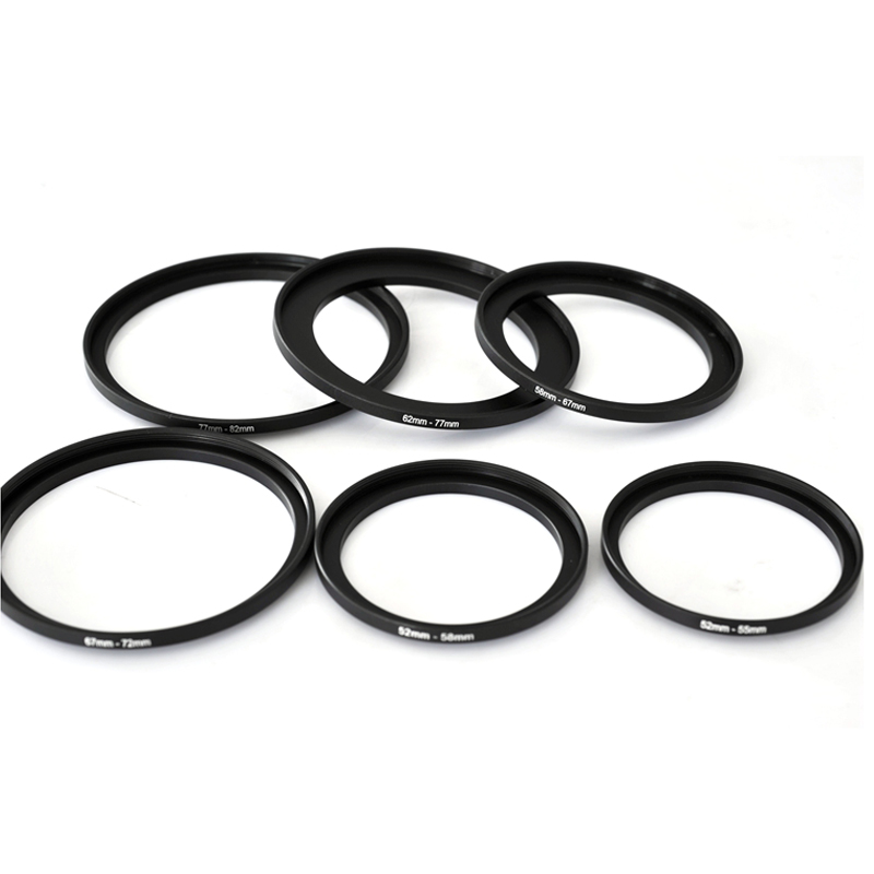 금속 스텝 업 링 렌즈 어댑터 필터 세트, 37-46  - Macro Photography Lighting Kit 리뷰 및 가격