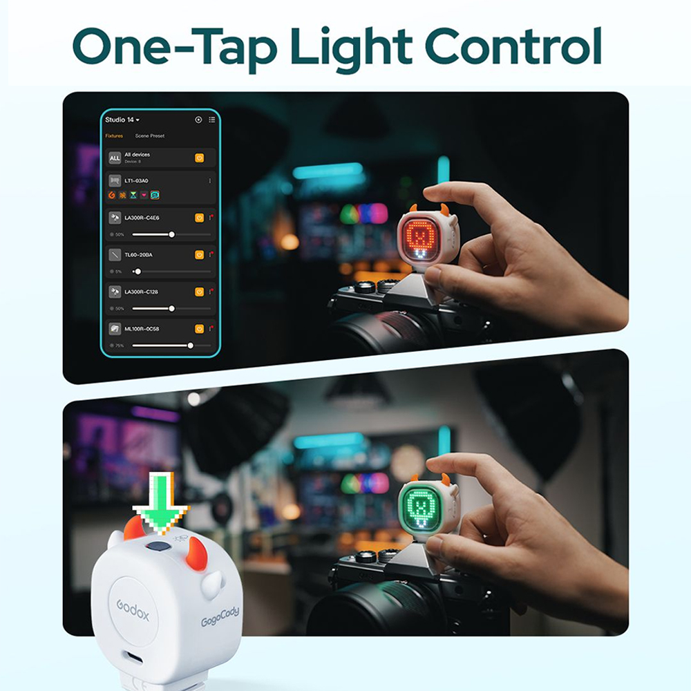 고독스 LT1 스퀘어 미니 포켓 픽셀 라이트 NFC 커 - Photography Lighting Godox 리뷰 및 가격
