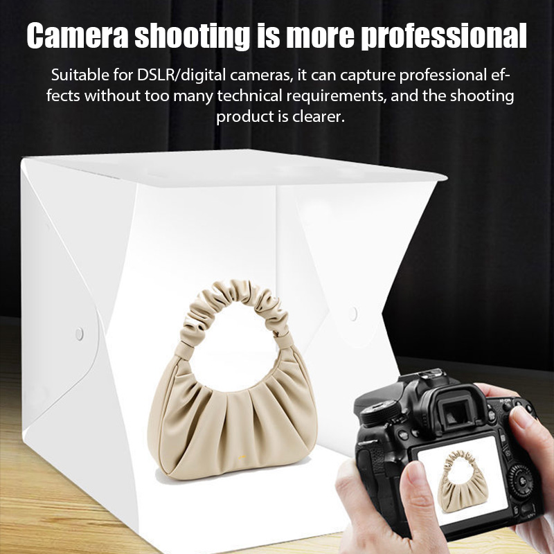 라이트박스 미니 포토 스튜디오 박스 23*22*24cm - Macro Photography Lighting Kit 리뷰 및 가격