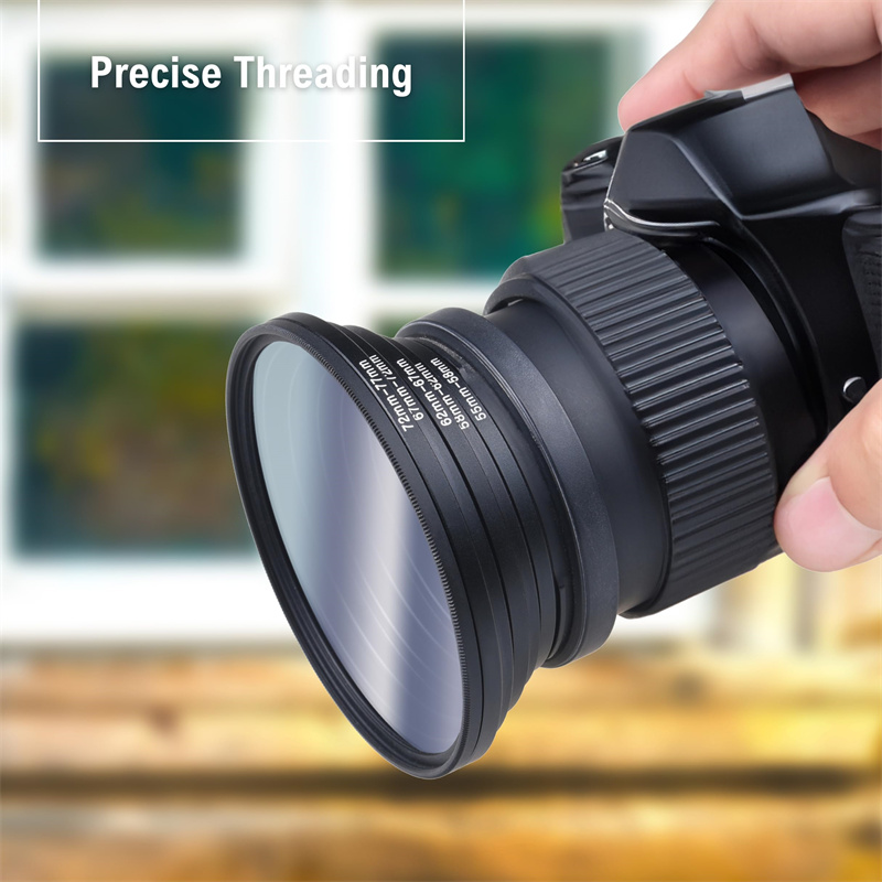18pcs 카메라 렌즈 필터 링 어댑터 37-82 82 - Macro Photography Lighting Kit 리뷰 및 가격