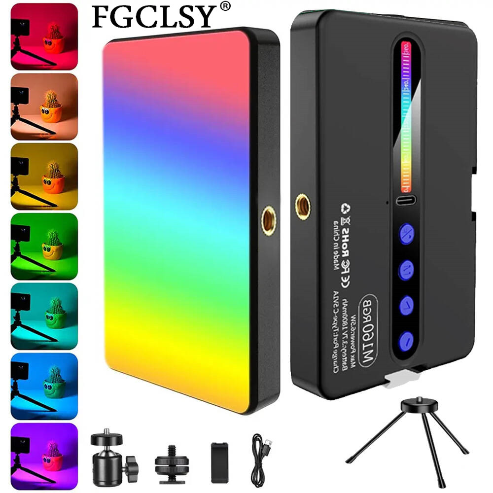 LED RGB 카메라 조명 풀 컬러 출력 비디오 라이트 - Photography Lighting Styles 리뷰 및 가격